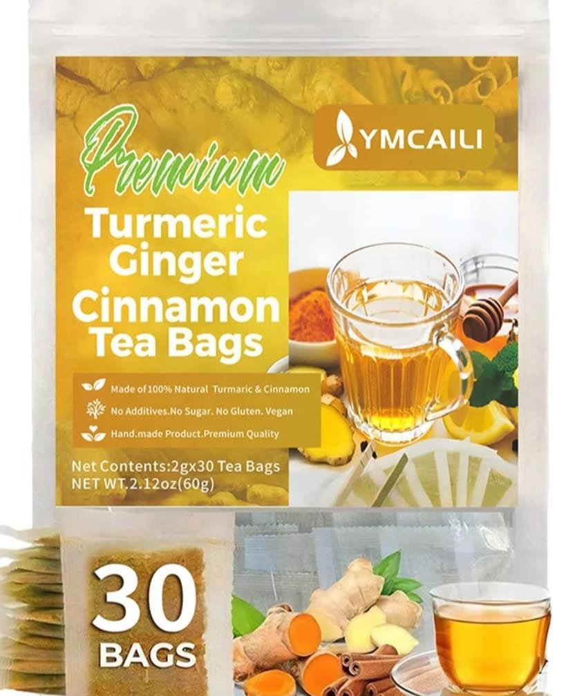 Thé au curcuma, gingembre et cannelle – 120 g